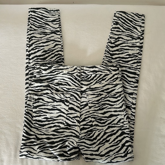 Zara Trafaluc Zebra print pants - Picture 2 of 2
